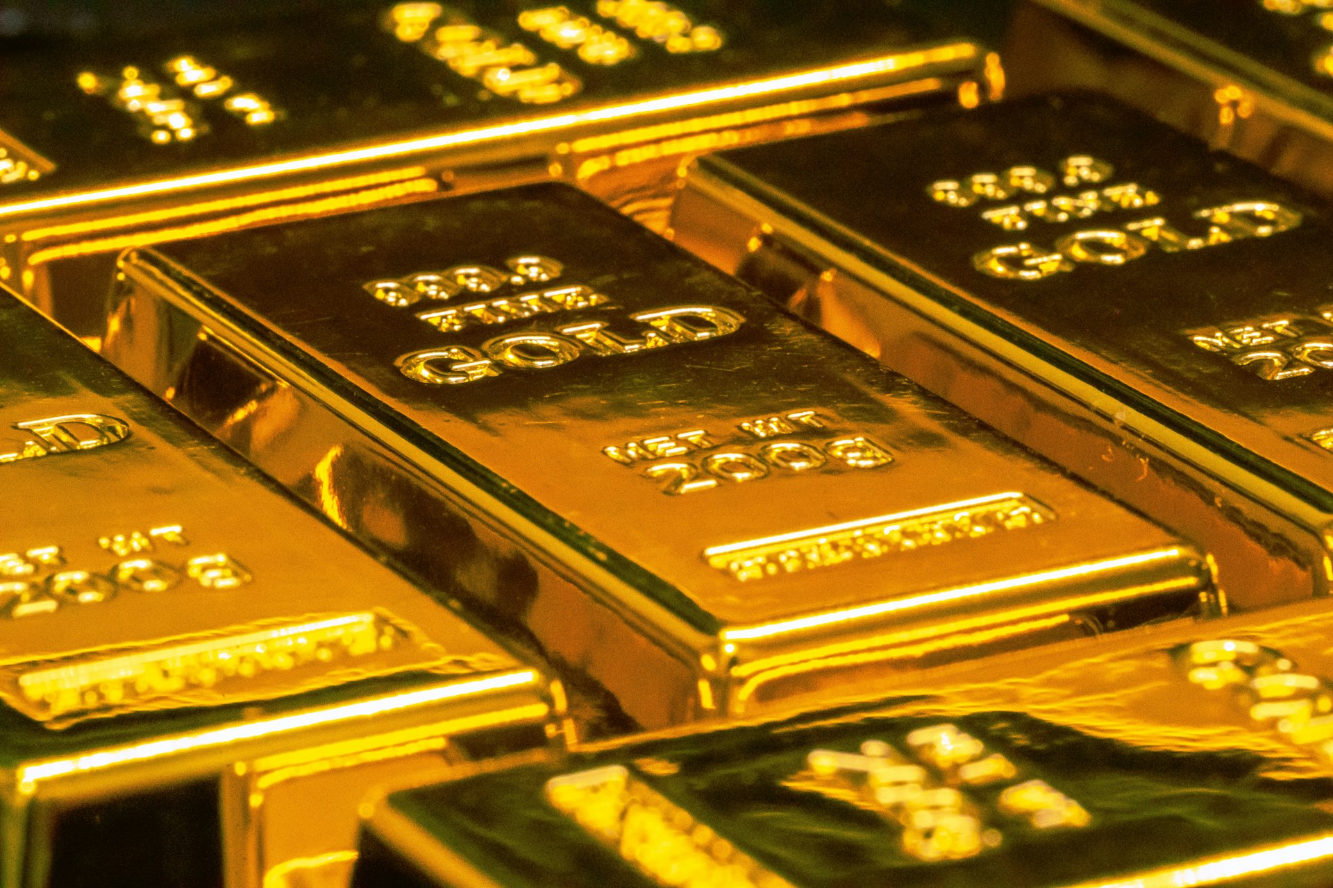 Allocated gold bars in private vault